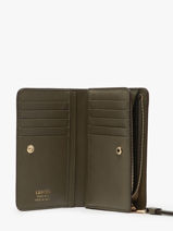 Portefeuille Origami Leder Lancel Groen origami A13423-vue-porte